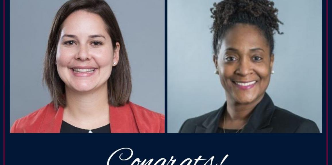 Congrats, Sharnette and Sarah!